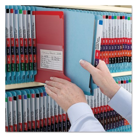 Smead File Folder End Tab, Blue, PK10, Size: Legal 29781